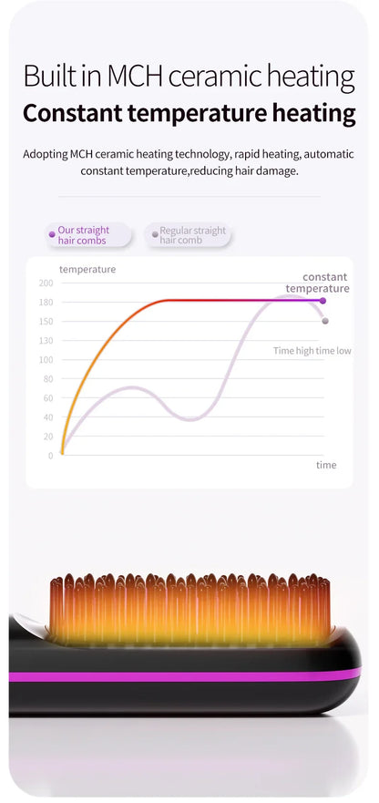 Kabelloses 2-in-1 Keramikhaarstyling-Gerät